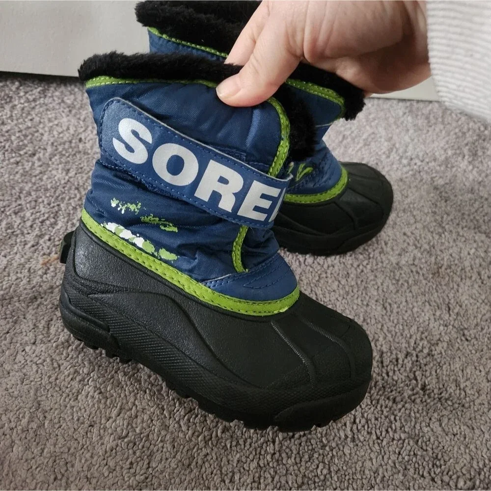 Sorel Kids' Snow Commander Boots Size 10 Toddler